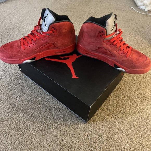 Jordan 5 Retro Red Suede 2017